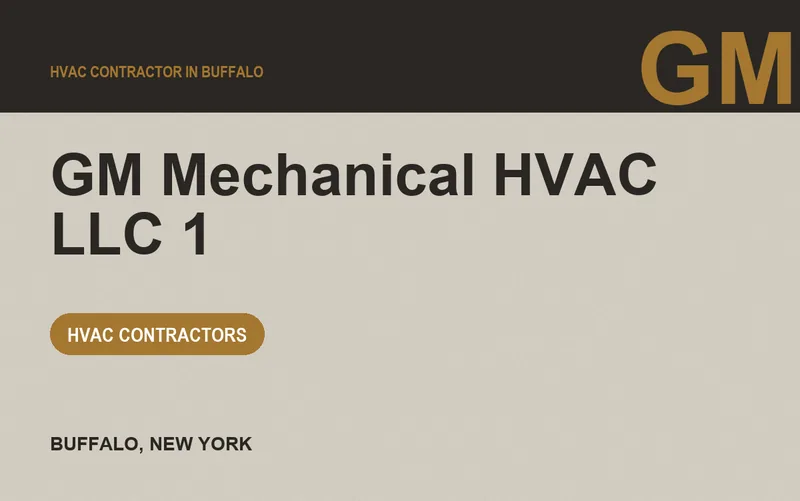 GM Mechanical HVAC LLC 1 in Buffalo, New York