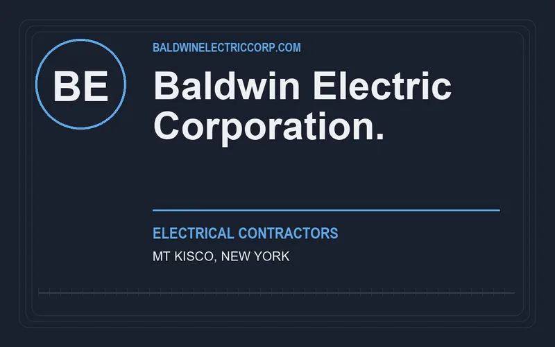 Baldwin Electric Corporation. in Mt Kisco, New York