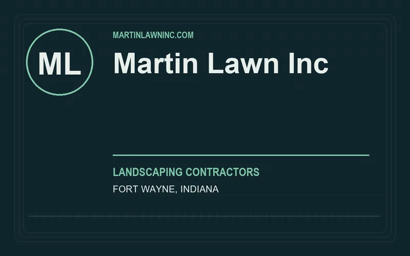 Martin Lawn Inc in Fort Wayne, Indiana