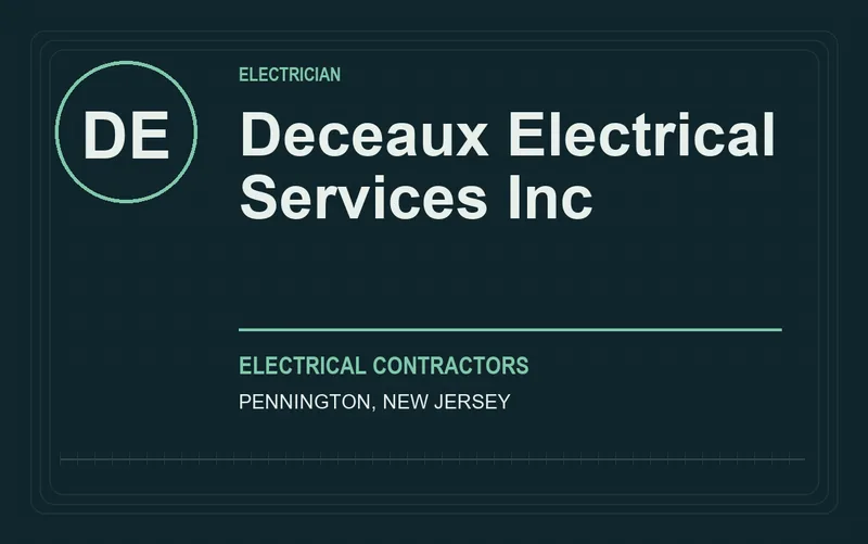 Deceaux Electrical Services Inc in Pennington, New Jersey