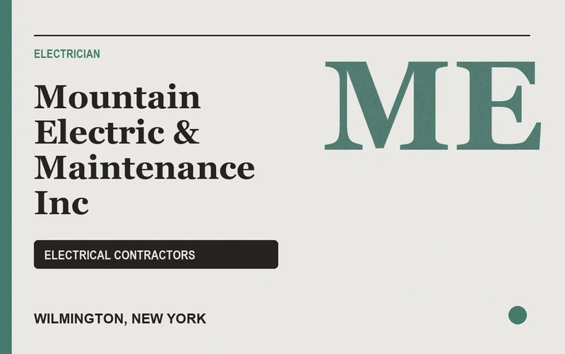 Mountain Electric & Maintenance Inc in Wilmington, New York