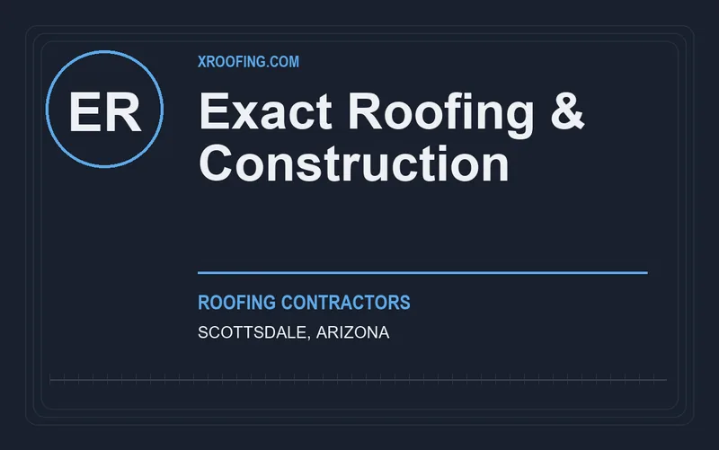 Exact Roofing & Construction in Scottsdale, Arizona