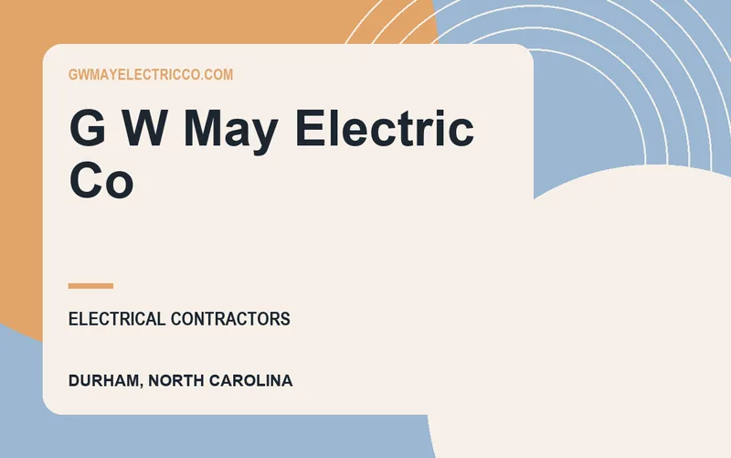 G W May Electric Co in Durham, North Carolina