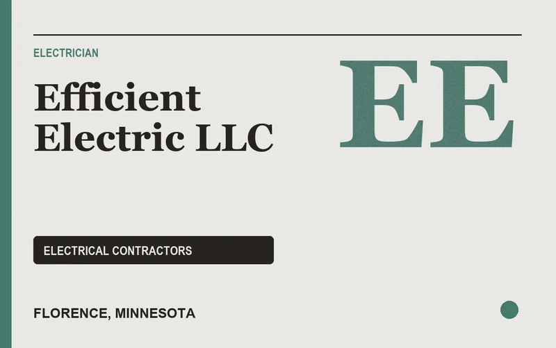 Efficient Electric LLC in Florence, Minnesota