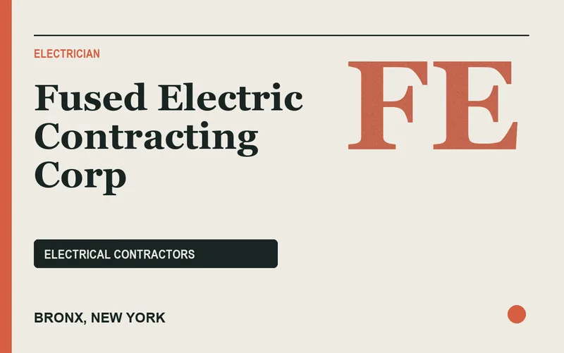 Fused Electric Contracting Corp in Bronx, New York