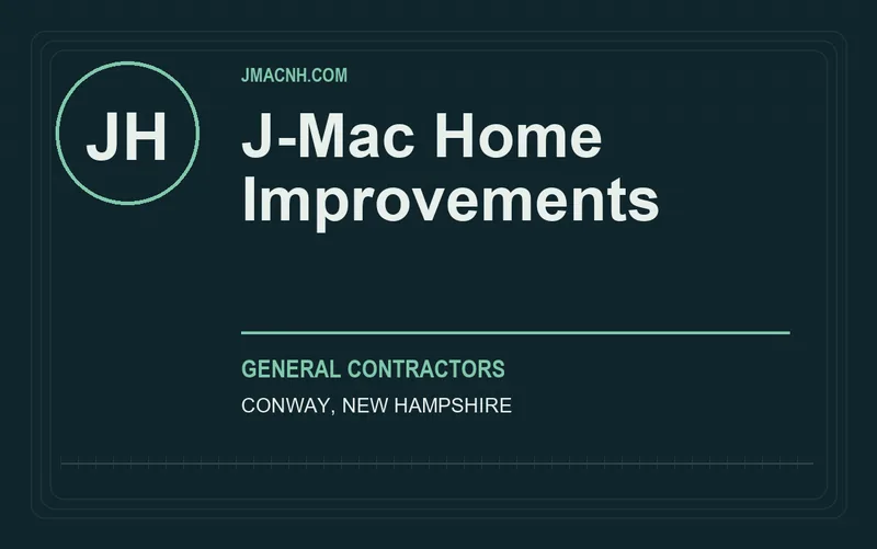 J-Mac Home Improvements in Conway, New Hampshire