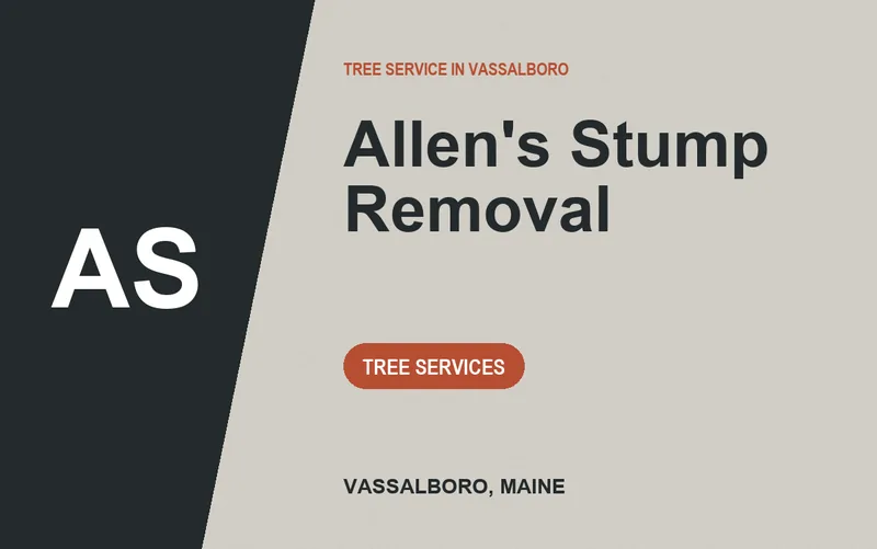 Allen's Stump Removal in Vassalboro, Maine