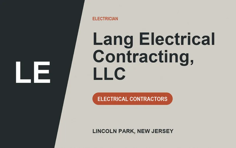 Lang Electrical Contracting, LLC in Lincoln Park, New Jersey
