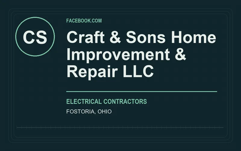 Craft & Sons Home Improvement & Repair L.L.C in Fostoria, Ohio