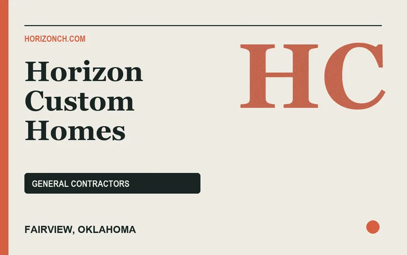 Horizon Custom Homes in Fairview, Oklahoma