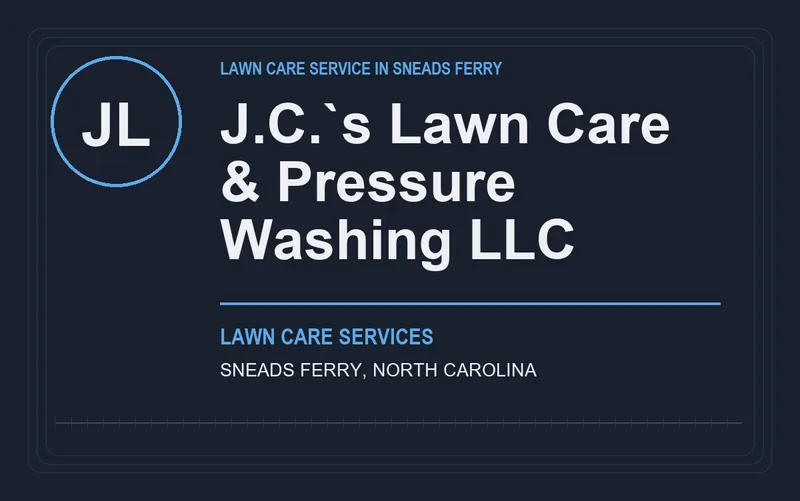 J.C.`s Lawn Care & Pressure Washing LLC in Sneads Ferry, North Carolina