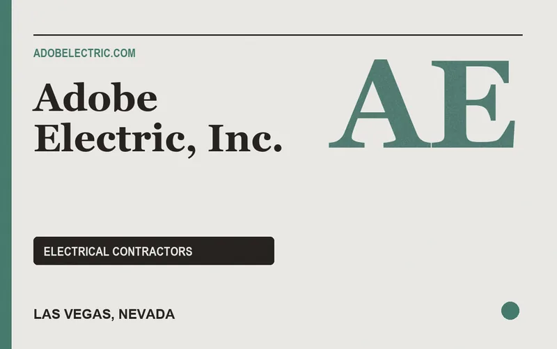 Adobe Electric, Inc. in Las Vegas, Nevada