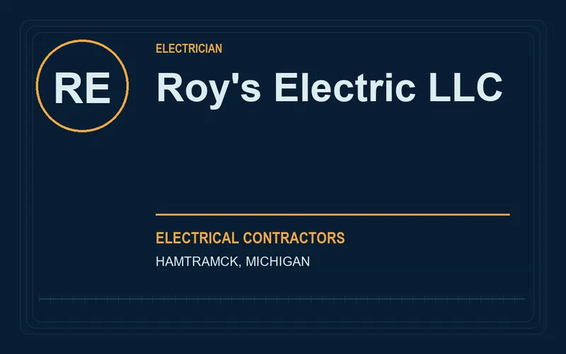 Roy's Electric LLC in Hamtramck, Michigan