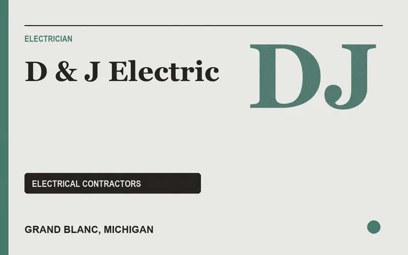 D & J Electric in Grand Blanc, Michigan