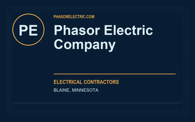 Phasor Electric Company in Blaine, Minnesota