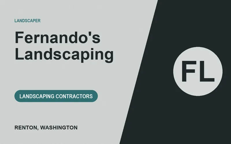 Fernando's Landscaping in Renton, Washington
