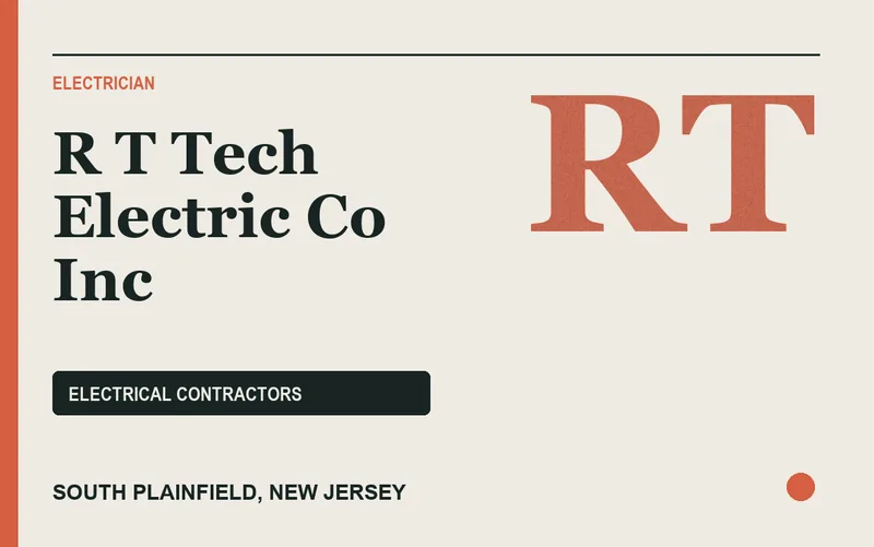 R T Tech Electric Co Inc in South Plainfield, New Jersey