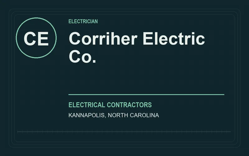 Corriher Electric Co. in Kannapolis, North Carolina