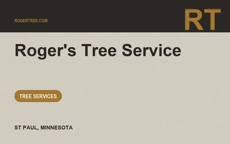 Roger's Tree Service in St Paul, Minnesota