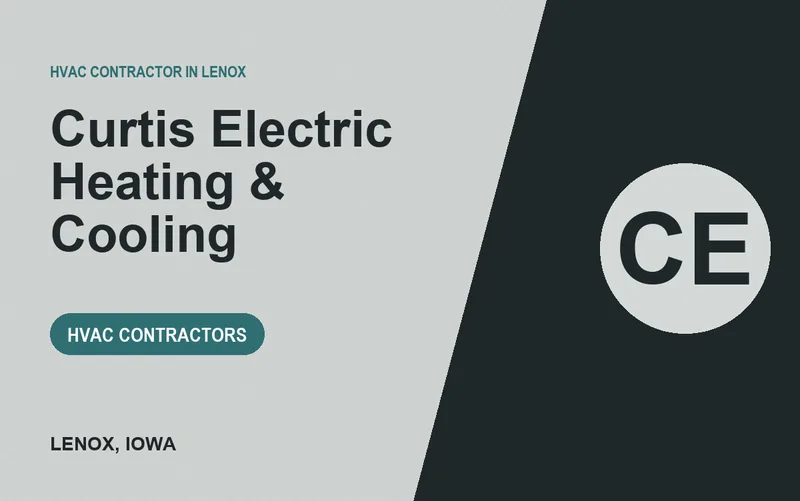 Curtis Electric Heating & Cooling in Lenox, Iowa