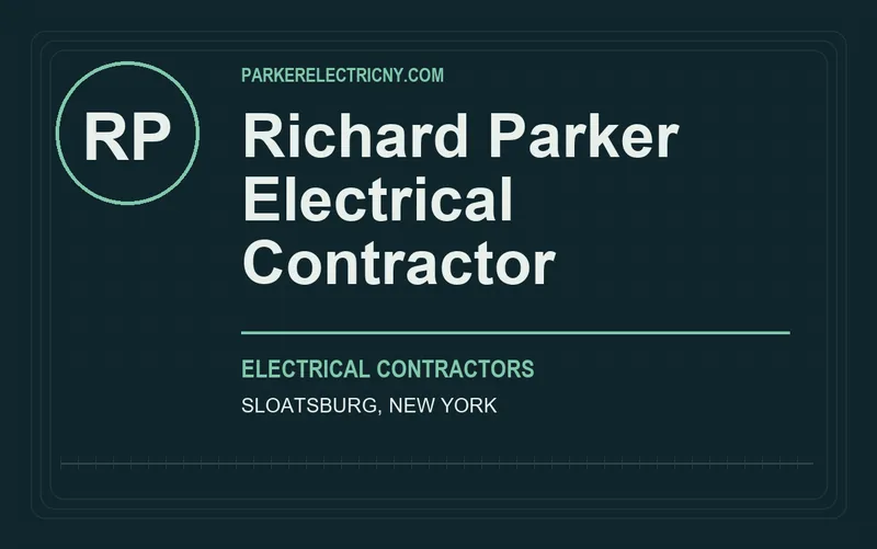 Richard Parker Electrical Contractor in Sloatsburg, New York