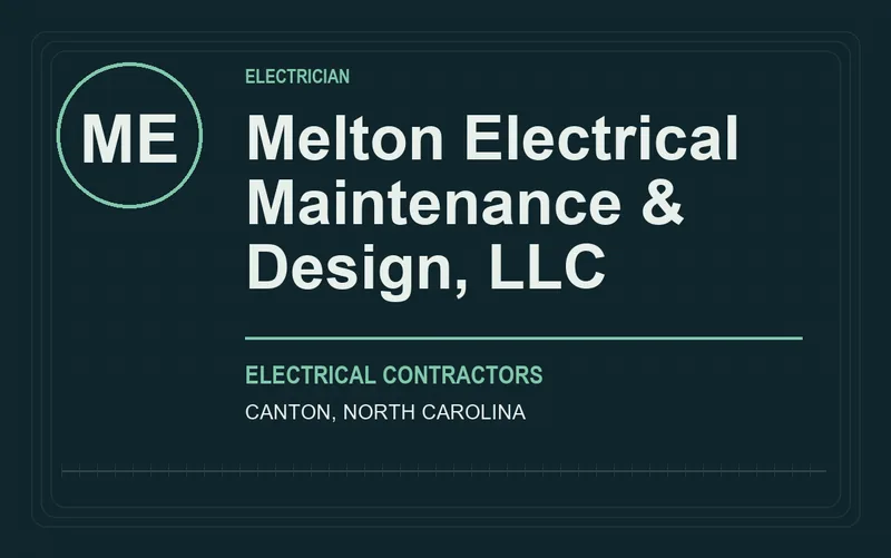 Melton Electrical Maintenance & Design, LLC in Canton, North Carolina