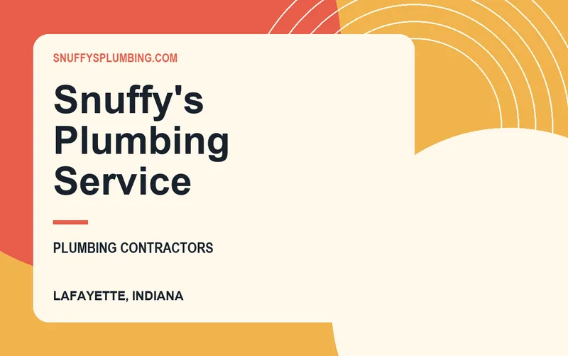 Snuffy's Plumbing Service in Lafayette, Indiana