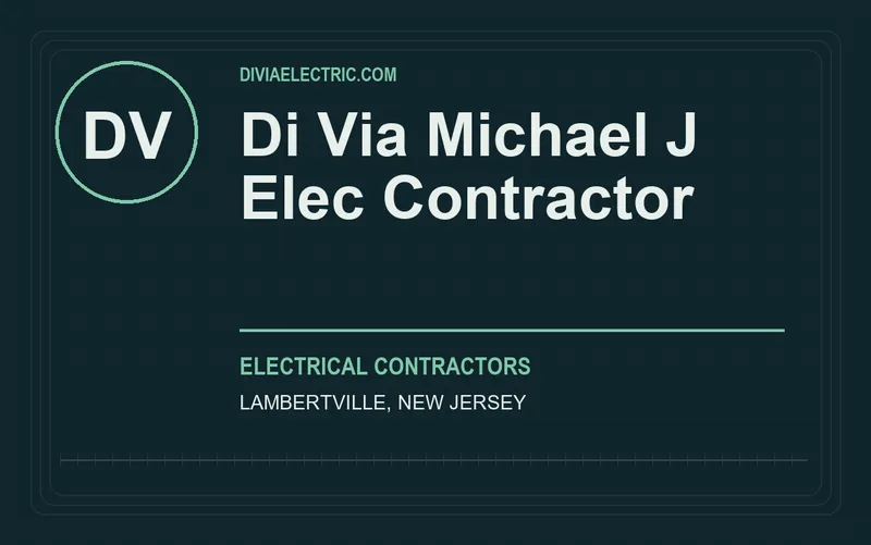Di Via Michael J Elec Contractor in Lambertville, New Jersey