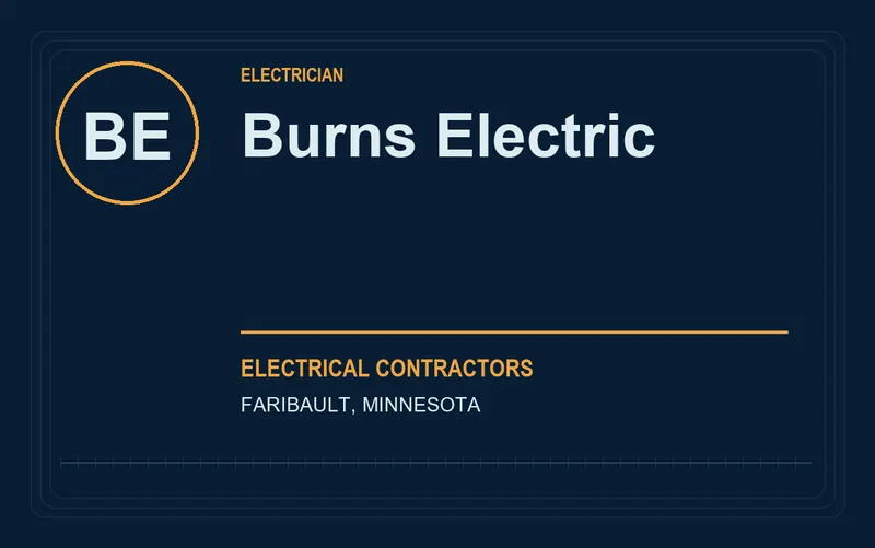 Burns Electric in Faribault, Minnesota