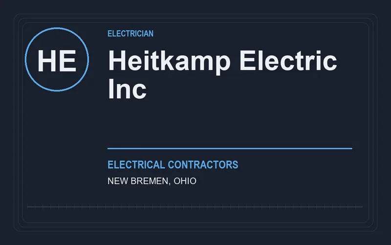 Heitkamp Electric Inc in New Bremen, Ohio