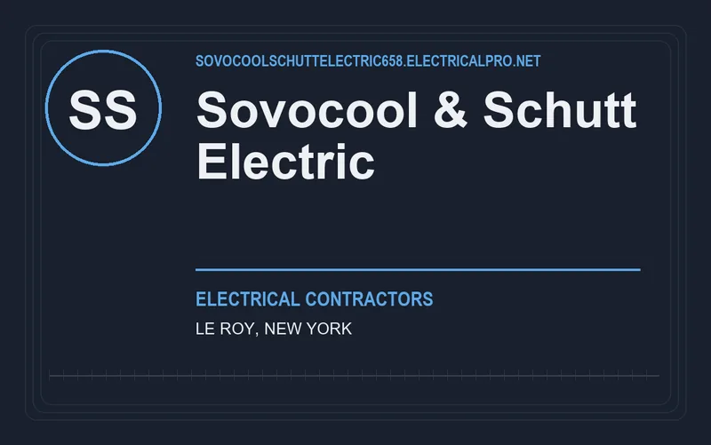 Sovocool & Schutt Electric in Le Roy, New York