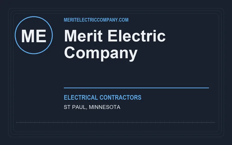 Merit Electric Company in St Paul, Minnesota