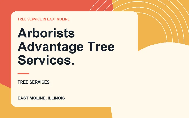 Arborists Advantage Tree Services. in East Moline, Illinois