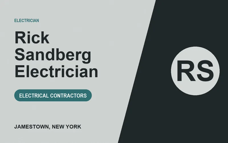 Rick Sandberg Electrician in Jamestown, New York
