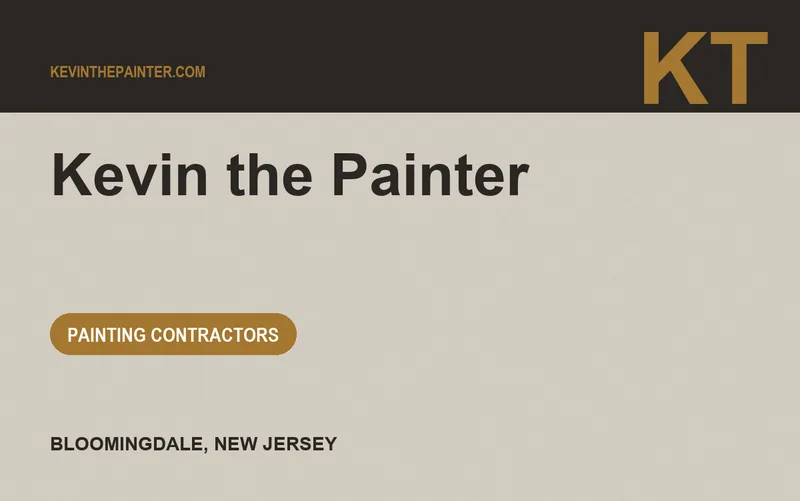 Kevin the Painter in Bloomingdale, New Jersey