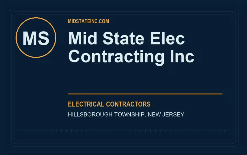 Mid State Elec Contracting Inc in Hillsborough Township, New Jersey