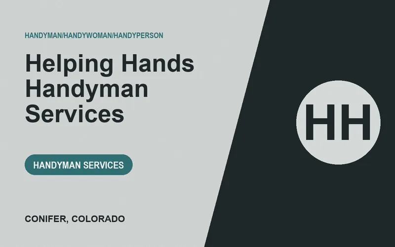 Helping Hands Handyman Services in Conifer, Colorado