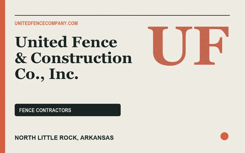 United Fence & Construction Co., Inc. in North Little Rock, Arkansas