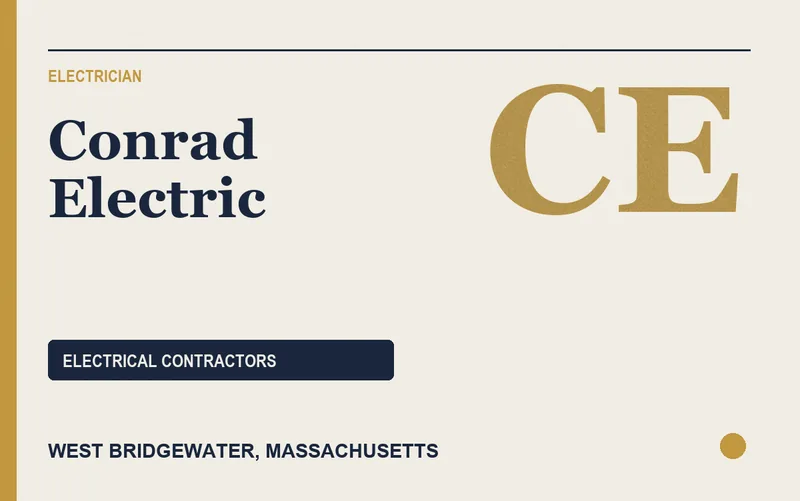 Conrad Electric in West Bridgewater, Massachusetts