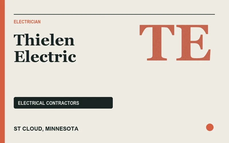 Thielen Electric in St Cloud, Minnesota