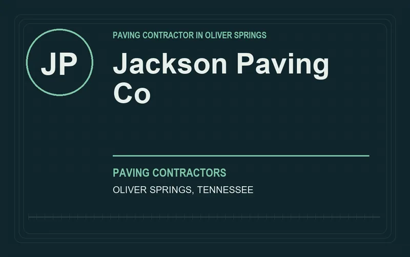 Jackson Paving Co in Oliver Springs, Tennessee