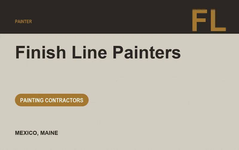 Finish Line Painters in Mexico, Maine