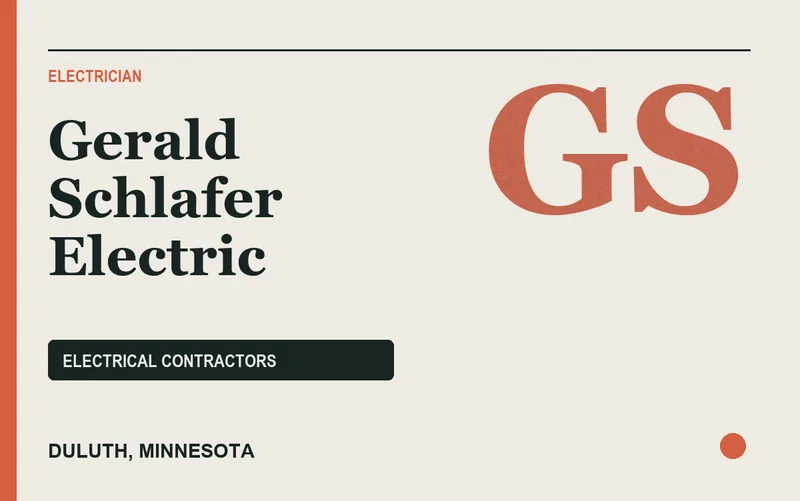 Gerald Schlafer Electric in Duluth, Minnesota