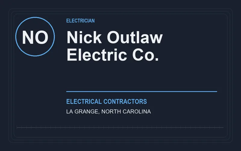 Nick Outlaw Electric Co. in La Grange, North Carolina