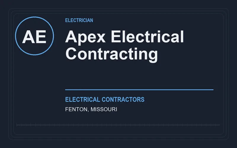Apex Electrical Contracting in Fenton, Missouri