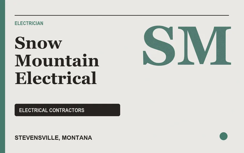 Snow Mountain Electrical in Stevensville, Montana