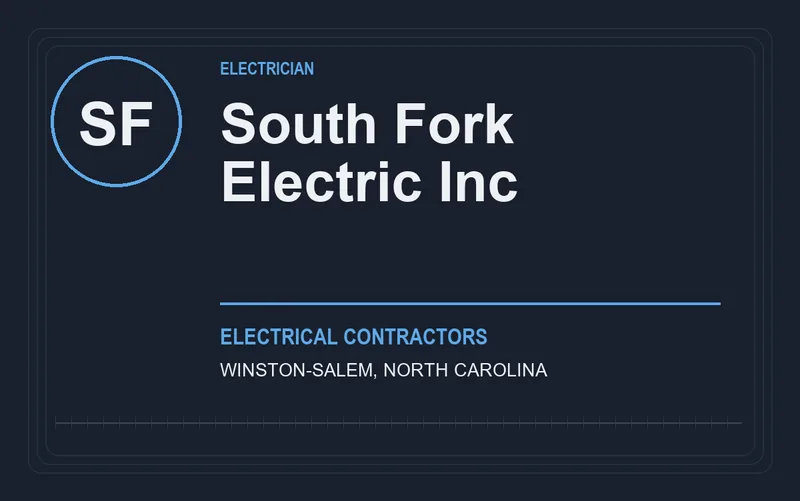 South Fork Electric Inc in Winston-Salem, North Carolina