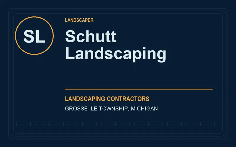 Schutt Landscaping in Grosse Ile Township, Michigan