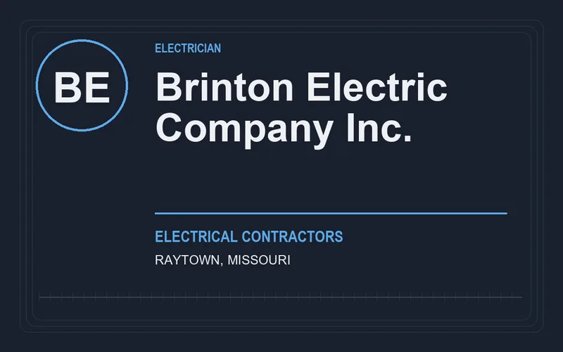 Brinton Electric Company Inc. in Raytown, Missouri