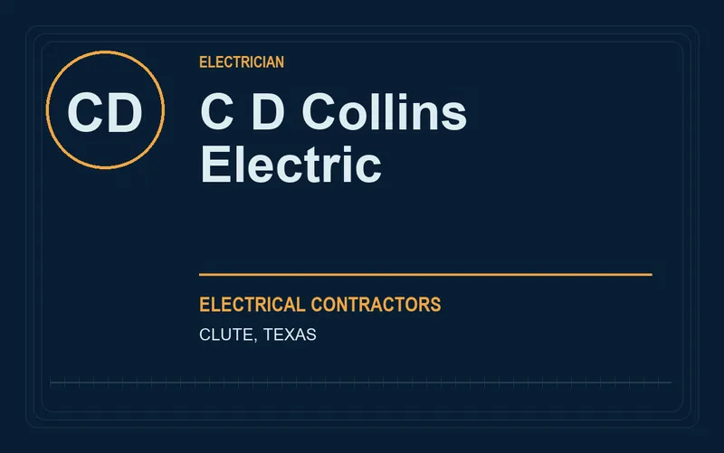 C D Collins Electric in Clute, Texas